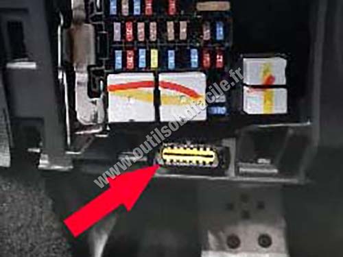 Alpine A110 - Fuse box