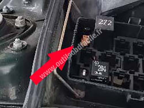 Audi 100 C4 - Fuse box