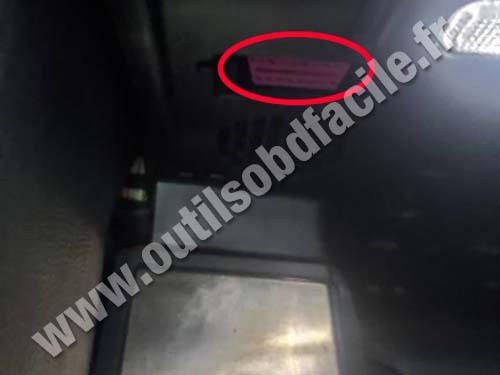 Audi A7 II - OBD socket