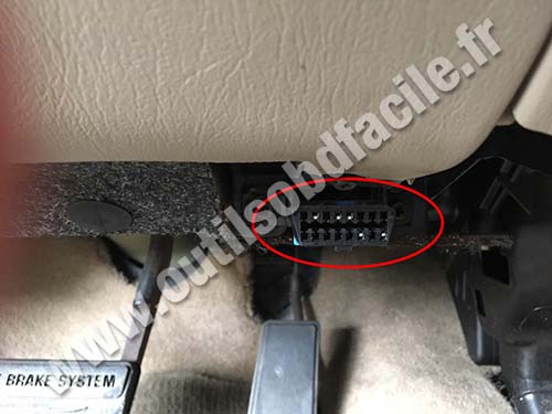 Buick Century - OBD II socket