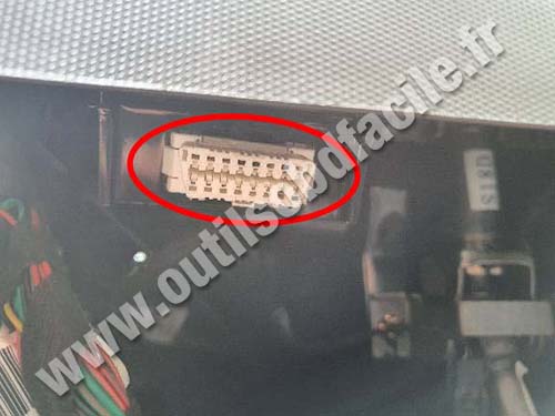 Chery IndiS - OBD port