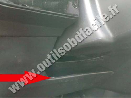 Citroen C4 Picasso Storage tray