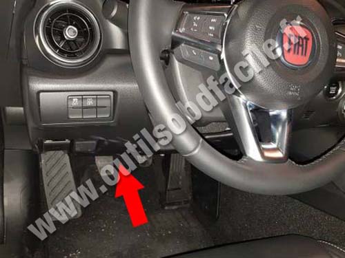 Fiat 124 Spider - Pedals