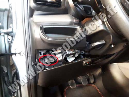 Fiat Argo - OBD socket