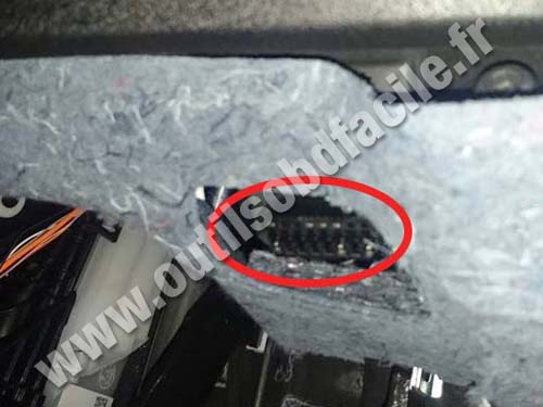 Fiat Doblo OBD socket