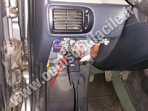 Fiat Siena fuses box