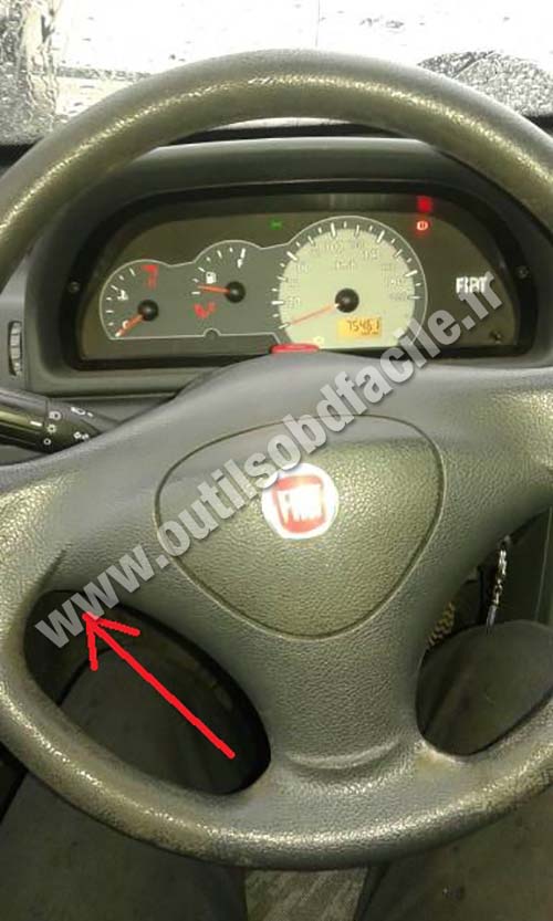 Fiat Uno dashboard