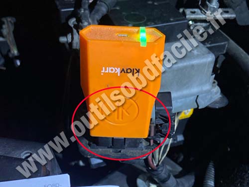 Ligier JS RC - OBD socket