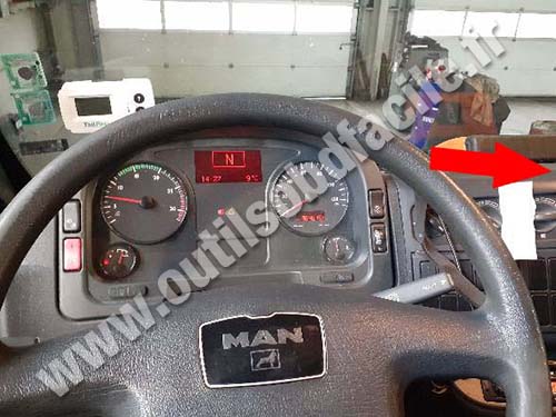 MAN TGL - Dashboard