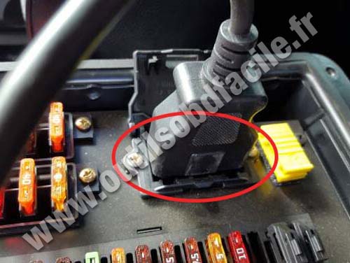 Mercedes Classe G - OBD plug