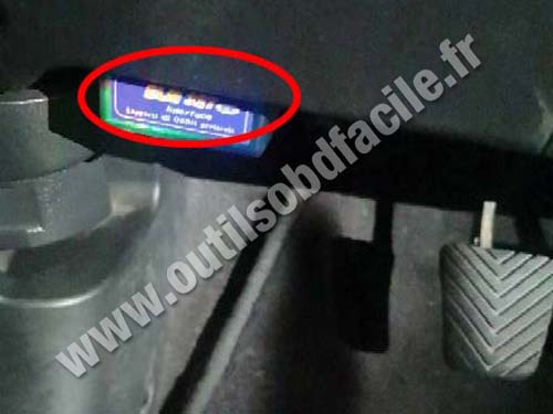 Mitsubishi Mirage - OBD port