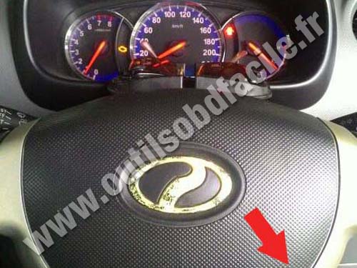 Perodua Myvi - Steering wheel