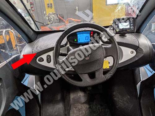 Renault Twizy - Dashboard