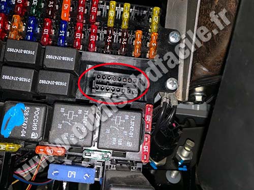 Uaz 3163 - OBD port