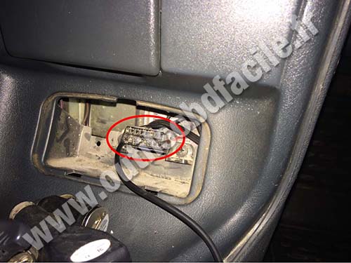 Vaz 2114 OBD plug