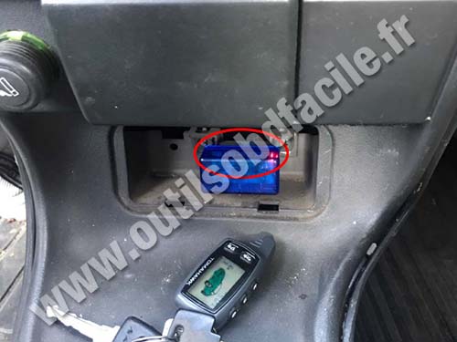 Vaz 2115 - OBD port